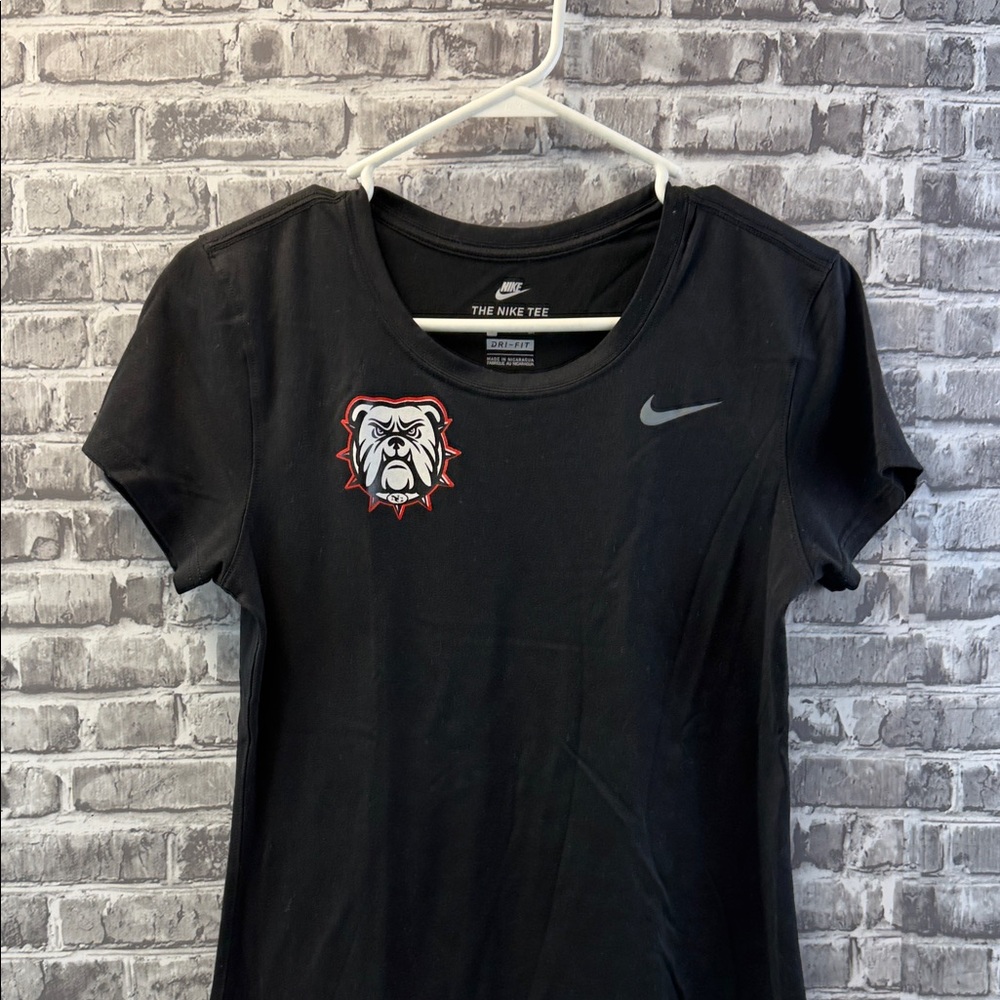 Nike Women's Black Georgia Bulldogs‎ T-shirt - Picture 2 of 7